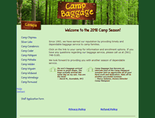 Tablet Screenshot of campbaggage.com